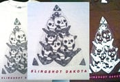 Image of "Skull Pyramid" by Ben Sears T-shirts