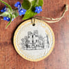 Hanging decoration: Old Royal Naval College, Severndroog, Charlton House, Teahut #CAFC