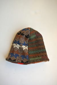 Image 2 of Upcycled Reversible Brown South Western