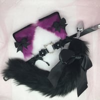 Purple Kitten 🐈‍⬛🐾💕 petplay set 