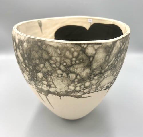 Image of Abstract & Lake Bottom Vessel- Deanna Hergt Willmott