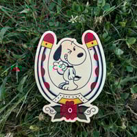 Image of "Good Luck" Sticker