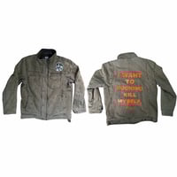 Image 1 of 1 of 1 L LEVIS midweight utility jacket 