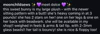 Image 2 of dolce 💜✨ (Lg) (Weighted 3lbs)