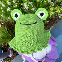 Frog bucket hat (Pattern)