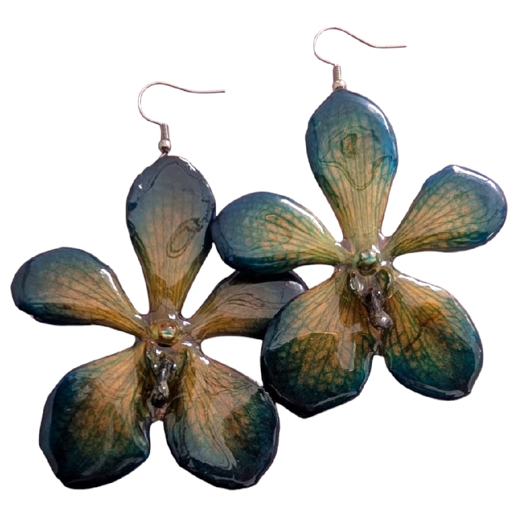 Image of Mokara Orchid Earrings