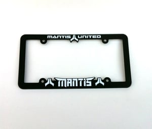Image of Mantis United license plate frame