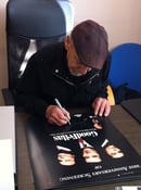 Image of Hand Signed Henry Hill Goodfellas Poster