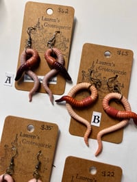 Image 2 of Worm Earrings🪱