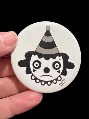 Gloomy Clown 2.25 inch buttons