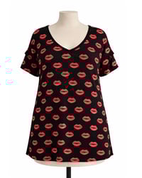 Image 2 of New 26/28 Lane Bryant luscious top #735*9