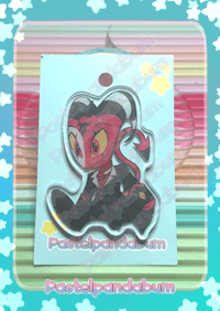 Helluva Boss - Blitzo Acrylic Pin badge