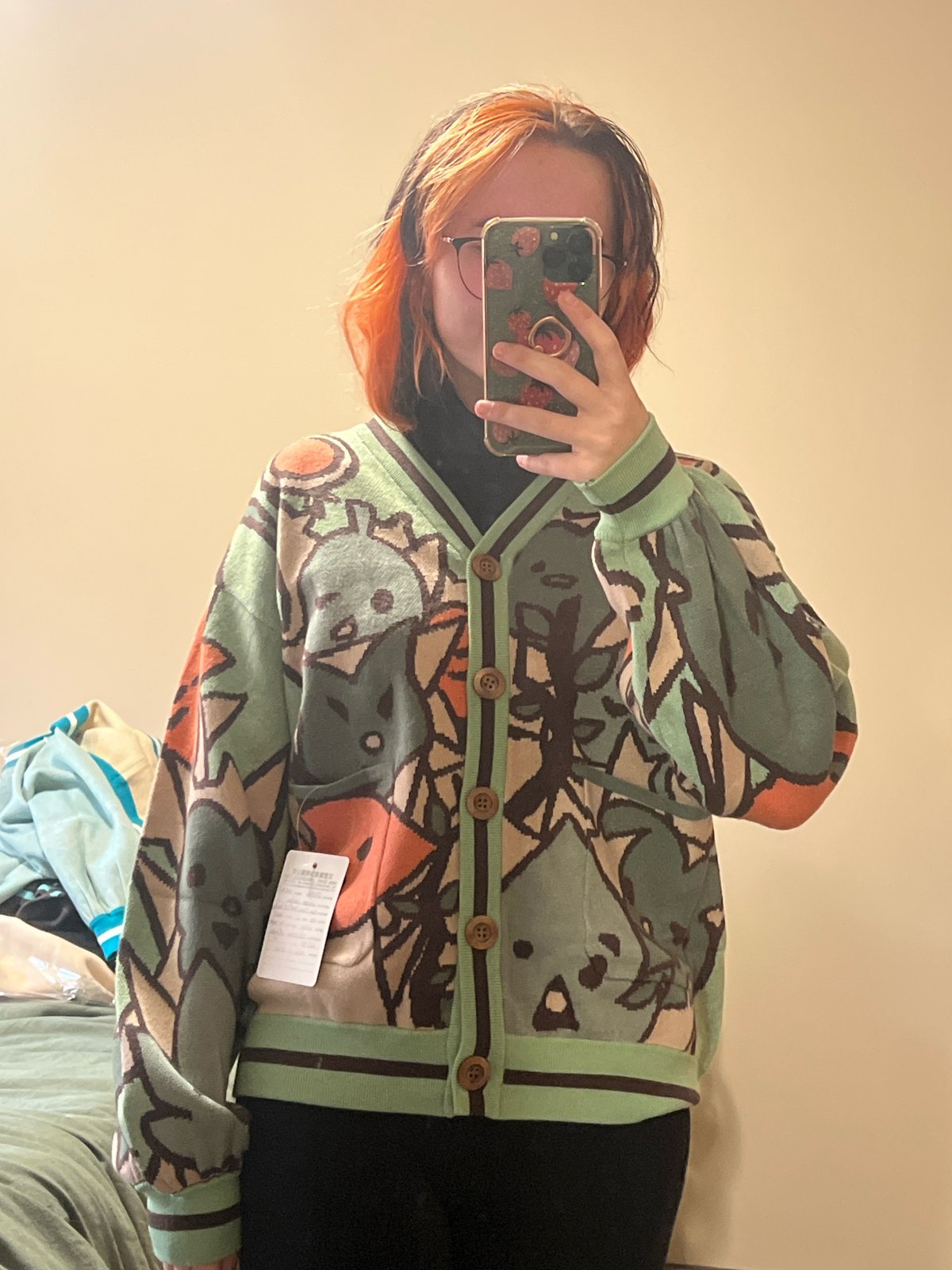 Preorder Oversized Cardigan Plant Friends | trashieart