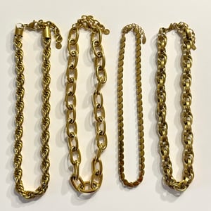 Image of COLLANA CATENA ACCIAIO