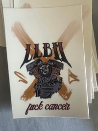 LLBM FK CANCER sticker 