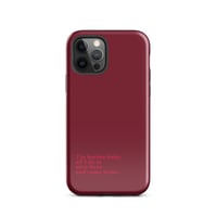 Image 11 of THE IM BORING BABY CASE - IN CHERRY
