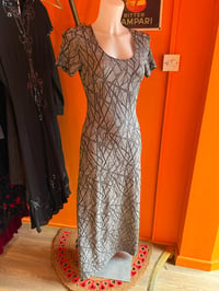 Image 1 of Grey Abstract Stretchy Dress M