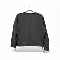 Image 2 of Zara Striped Fringe Sweater S