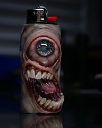 Image 14 of Custom lighter sleeve, lighter cover, Fits regular size bic lighters, OOAK | ver.1