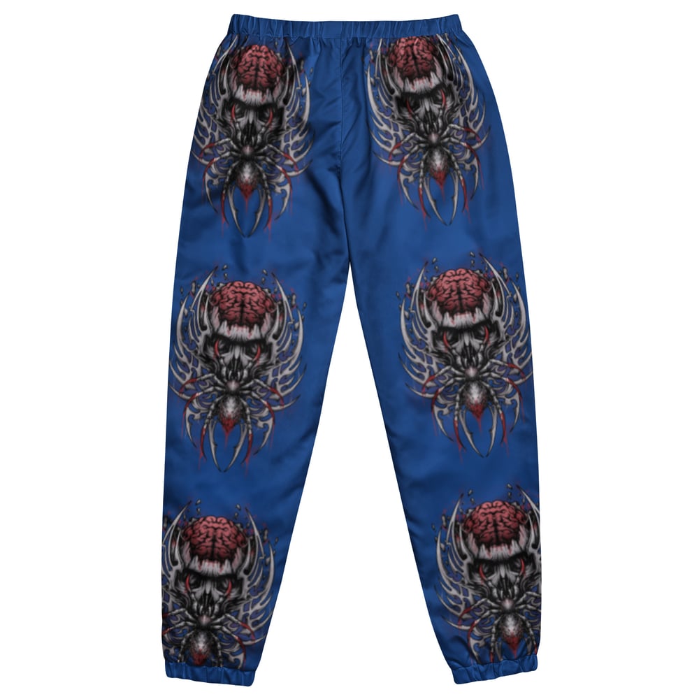 Image of Brainsick track pants Blue