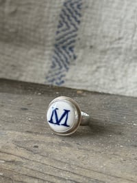 Image 1 of "M" Ring - size O1/2