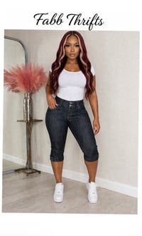 Image 5 of New Sz 14 Ana Dark Denim Capri #888*1.1