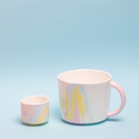 Image 1 of XL Marbled Tea Mug