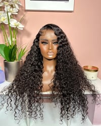 Image 1 of Natural Curly Wave Wig (Ready To Wear)