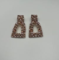 Image 1 of Crystal earrings design 2 
