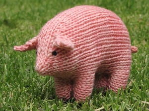 Image of Pig Knitting Pattern, PDF