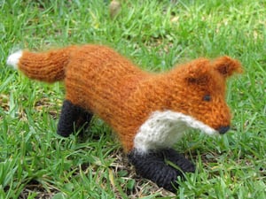 Image of Fox Knitting Pattern, PDF