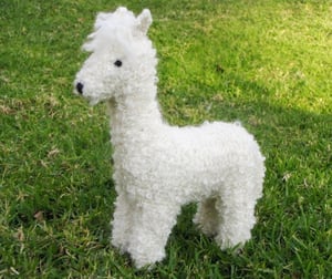 Image of Alpaca Toy Knitting Pattern, PDF