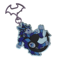 Image 2 of Ghost Type Protogen 3" Keychain