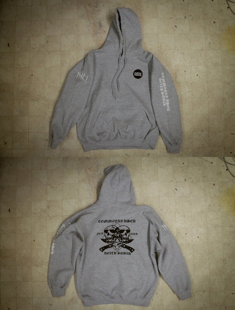 commonlyused — Death Squad pullover hoodie