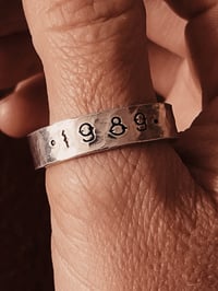 Image 2 of Adjustable Rings Size R-V