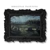 5x7 Original Moody Cemetery Oil Painting //Choose Framed or Unframed (Black or Bronze)