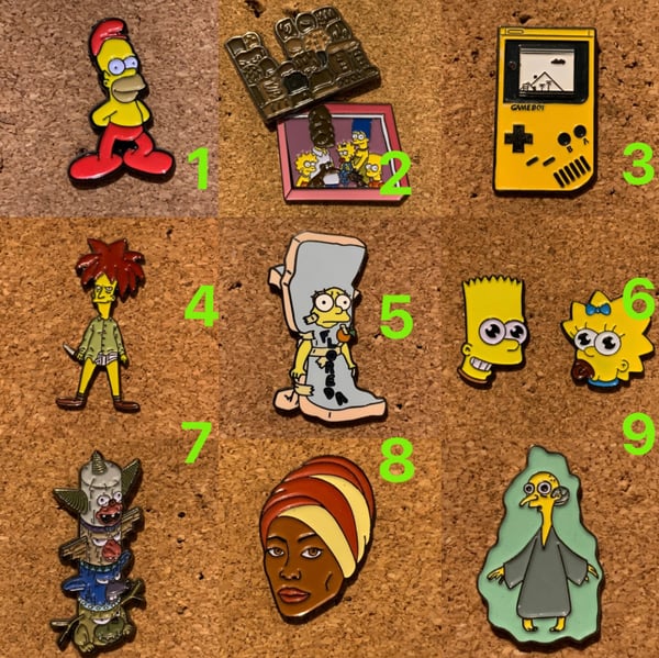 Image of More pin badges
