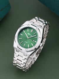 Image 3 of Men's New Stainless steel  Quartz Watch  Waterproof  luminous wristwatch Business simple and fasion