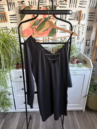 Image 1 of Black rhinestone dress 