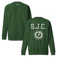 S.J.C. Sun Emblem Green Sweatshirt 