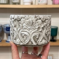 Image 1 of leather rose scented candle