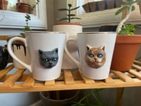 Image 1 of 3D Cat cups 