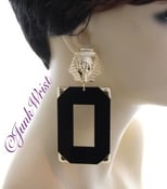 Image of Versace Style Post Earrings 