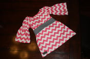 Image of Valentines Chevron Dress