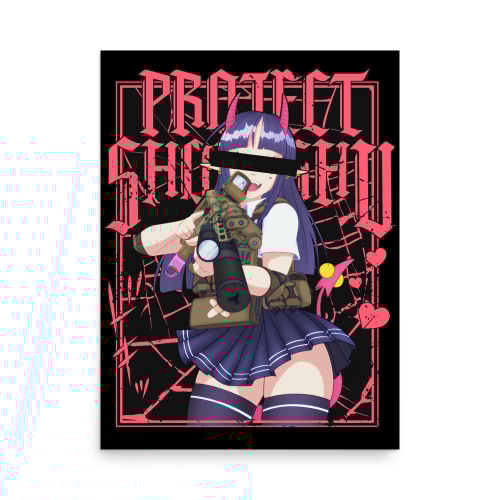 Vibe Check Shoko Poster (colored)