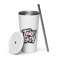 Image 17 of Cygen Divine Designs Take it Easy 20 oz. Insulated Tumbler with a Straw
