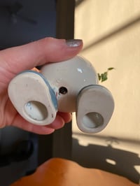 Image 5 of String of Hearts in Walking Legs Egg Cup BLUE (4 TOTAL)