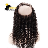 Image 1 of 360 frontal deep wave wig 