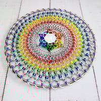 Image 3 of Rainbow Beaded Suncatcher 
