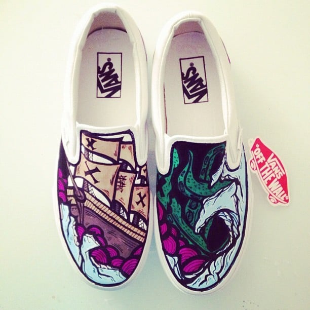 Vans slip sales ons designs